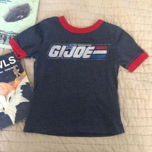 GI Joe ringer t-shirt 3T/3A